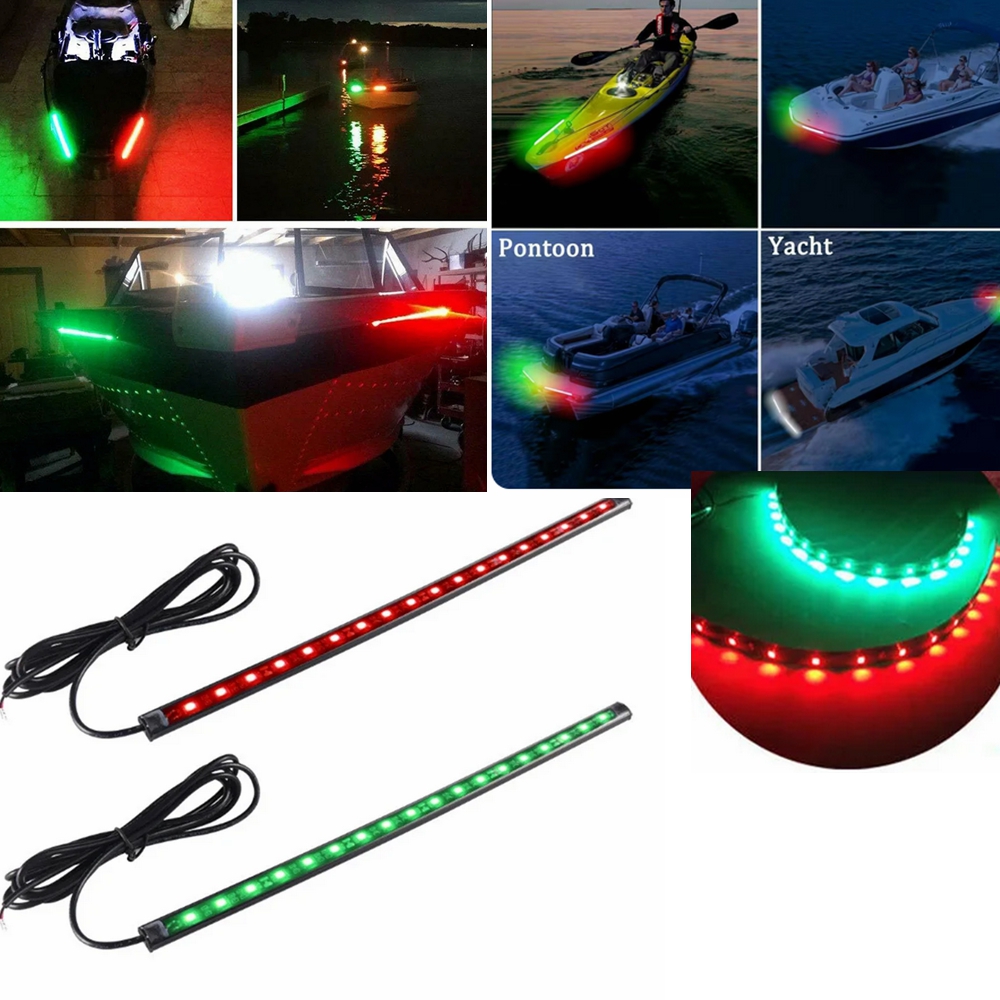 2 قطعة 30 سنتيمتر 12 فولت LED  - مراجعة Fishing Boat Trailer وسعره