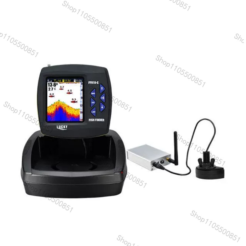 جهاز تحكم عن بعد لقارب الصيد م - مراجعة Fishing Boat Depth Finder وسعره